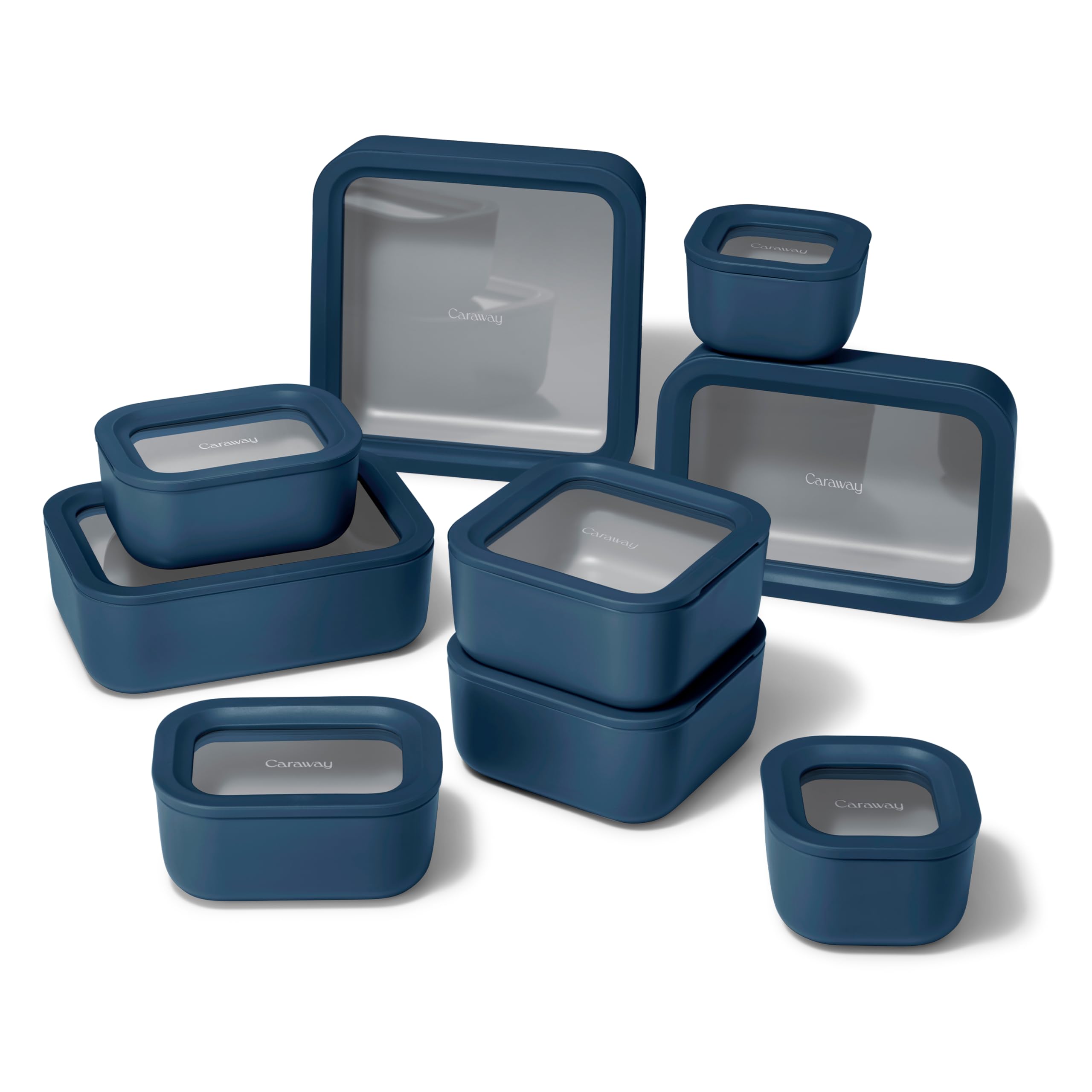 Amazon.com: Caraway 22-Piece Glass Food Storage Set, Storage